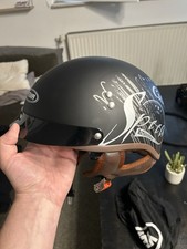 Halbschalenhelm motorradhelm v gebraucht kaufen  Otzberg