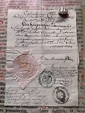 Raro antico documento usato  Milano