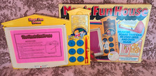 Placa de desenho vintage 1985 Magic Fun House com estênceis, caneta e selos comprar usado  Enviando para Brazil