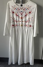 Floral white dress for sale  NELSON