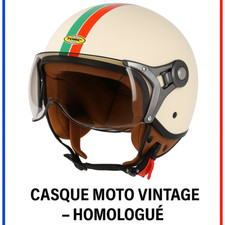 Casque moto vintage d'occasion  Castanet-Tolosan
