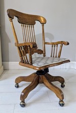 American oak armchair for sale  SKIPTON