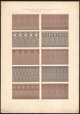 1900 lithograph wall d'occasion  Expédié en Belgium