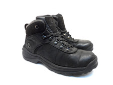 Bota de caminhada Timberland masculina Flume média impermeável preta tamanho 8M comprar usado  Enviando para Brazil