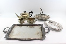 silver tea service for sale  LEEDS