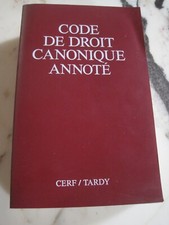 Code droit canonique d'occasion  Alzonne