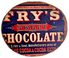 Antique fry chocolate for sale  BRISTOL