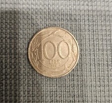 Moneta 100 lire usato  Cava de Tirreni