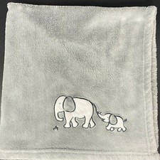 Cobertor de lã Cloud Island Target cinza branco mãe e bebê elefante segurança comprar usado  Enviando para Brazil