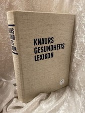 Knaurs gesundheits lexikon gebraucht kaufen  Oberthal