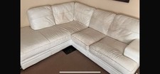 white leather corner sofa for sale white leather corner sofa for sale LOUGHBOROUGH