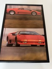 Framed original lamborghini for sale  WIGAN