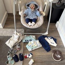 Realistic reborn baby gebraucht kaufen  Crimmitschau