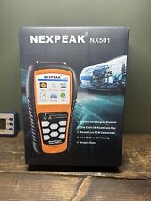 Scanner de diagnóstico automotivo NEXPEAK NX501 OBD2 OBD2 OBD2 novo caixa aberta comprar usado  Enviando para Brazil