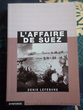 Livre affaire suez d'occasion  La Crèche