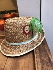 Vintage fedora straw for sale  Highland Park