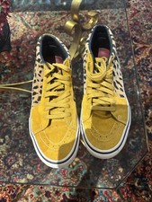 Estampa de chita Supreme Sk8-Mid amarela 2017 levemente usada comprar usado  Enviando para Brazil