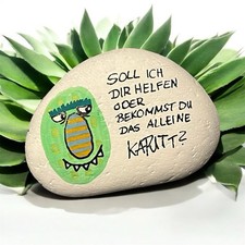 Echter handbemalter naturstein gebraucht kaufen  Bützow