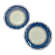 2 peças - Tigela de sopa Villeroy & Boch Cottage aro azul grande 9"", usado comprar usado  Enviando para Brazil