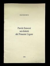 Parole francesi nei usato  Sanremo