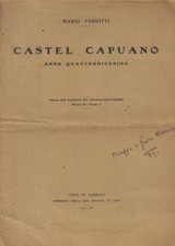 Castel capuano. anno usato  Italia