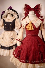 TouHou Project Hakurei Reimu Cosplay Vestido Lolita Feminino Fantasia Roupa de Menina comprar usado  Enviando para Brazil