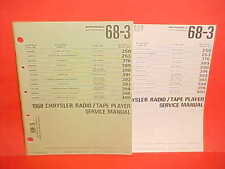 1968 chrysler dodge for sale  Fort Wayne