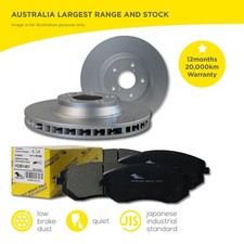 Pastilhas de freio traseiras de cerâmica e rotores de disco conjunto para LDV Deliver 9 2020- comprar usado  Enviando para Brazil