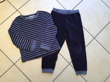 Pyjama velour bleu d'occasion  Mandres-les-Roses