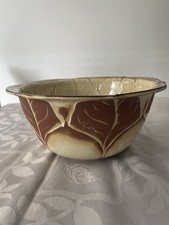 Salatschüssel keramik beige gebraucht kaufen  Babenhausen