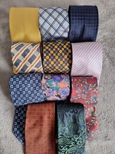 Bundle silk ties for sale  POULTON-LE-FYLDE