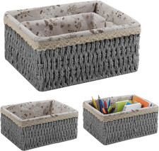 Set cestini portaoggetti usato  Roma