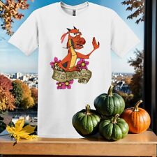 Camiseta Disney Mulan Mushu Dishonor masculina feminina unissex SY282, usado comprar usado  Enviando para Brazil