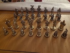 Schachfiguren 32x zinn gebraucht kaufen  Herne