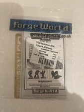 Forgeworld brass etchings d'occasion  Expédié en Belgium
