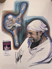 Litografia ANDRE AGASSI lindamente assinada autografada 19x25 autenticada pela JSA comprar usado Litografia ANDRE AGASSI lindamente assinada autografada 19x25 autenticada pela JSA comprar usado  Enviando para Brazil