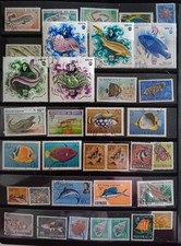 Assorted stamps depicting for sale  LOCKERBIE