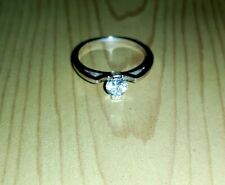 Anello solitario gold usato  Italia