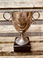 Silver trophy 1908 for sale  UK