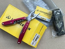 Succo leatherman rosso usato  Spedire a Italy