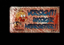 Blechschild 23x12 vorsicht gebraucht kaufen  Biebesheim