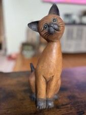 Vintage wooden cat for sale  Hilton Head Island