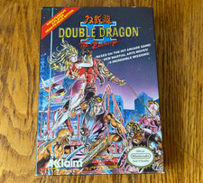 selo oval Double Dragon II completo na caixa pôster Nintendo NES 2 fábrica ESTADO PERFEITO comprar usado  Enviando para Brazil
