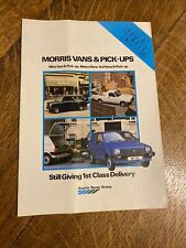 Morris vans pick for sale  HEREFORD