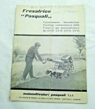 Libretto fresatrice pasquali usato  Cremona