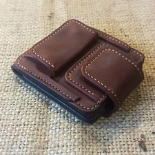 Usado, carteira de couro personalizada com bolso externo para moedas (1 compartimento para dinheiro) comprar usado  Enviando para Brazil