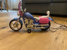 Barbie 1999 Motorcycle, Tethered Remote Control Bike,  Mattel 1999 comprar usado  Enviando para Brazil