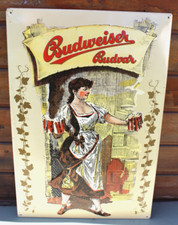 Blechschild budweiser gebraucht kaufen  Remscheid