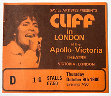 Cliff richard london for sale  HEMEL HEMPSTEAD