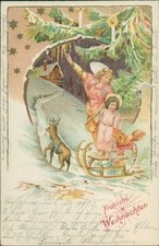 Ansichtskarte weihnachten prä gebraucht kaufen  Eggenstein-Leopoldshafen
